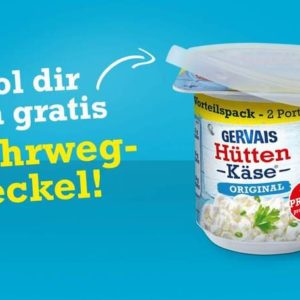 GRATIS &#034;Mehrweg-Deckel&#034; von Gervais (spülmaschinenfest aus flexiblem Silikon)