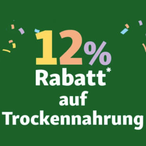 Fressnapf: 12% Rabatt auf Trockenfutter