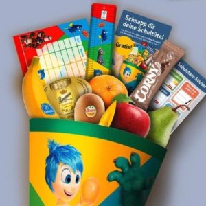 🏫 GRATIS Disney Schultüte (Leckereien und Überraschungen) bei REWE für Erstklässler