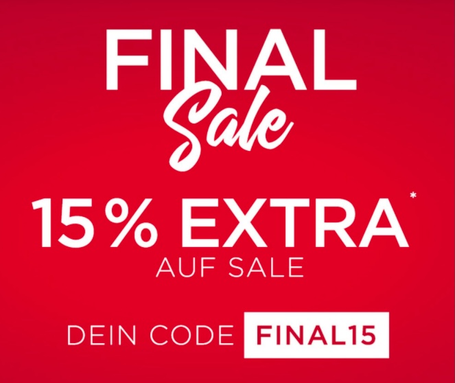 Fashion Flash Sale: Bis zu 50% Rabatt + 15% Extra Rabatt bei Engelhorn