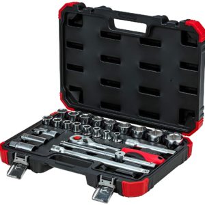 🔧 24-tlg. Carolus Steckschlüssel-Satz by Gedore für 30,99€ (statt 35€)