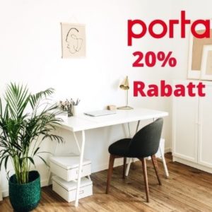⏰ Letzte Chance! 🖥 Porta: 20% Rabatt auf Büromöbel - Schreibtische, Stühle, Rollcontainer & mehr
