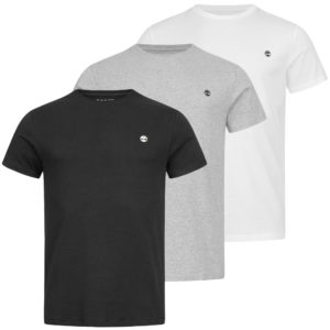 👕 3x Timberland Basic Crew Slim Herren T-Shirts für 31,94€ (statt 51€)