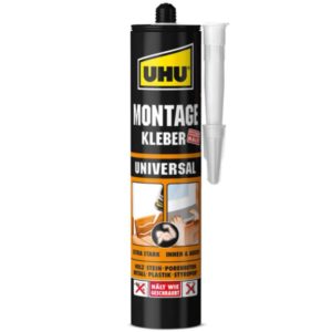 UHU Universal Montagekleber mit Kartusche für 4,95€ (Amazon Prime)