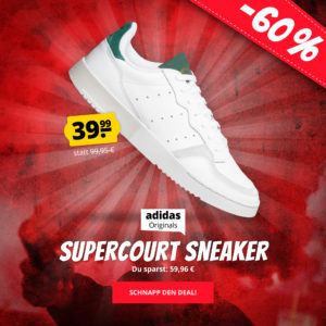 👟 adidas Originals Supercourt Sneaker für 39,99€ (zzgl. Versand)