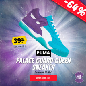 💜 PUMA Palace Guard Queen City Basketball Ledersneaker für 39,99€