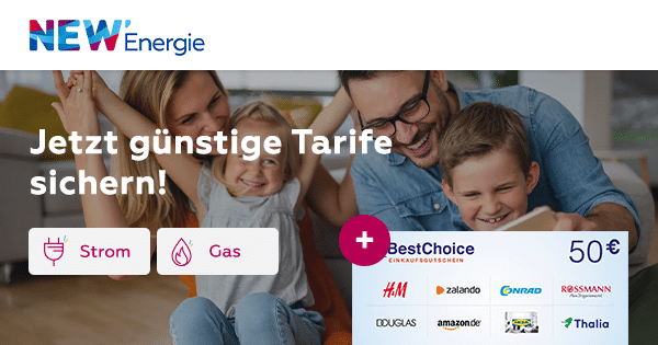 NEW Energie Strom &amp; Gas