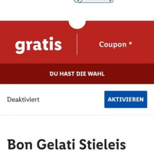 Lidl Plus Kostenlos Eis ab 5€