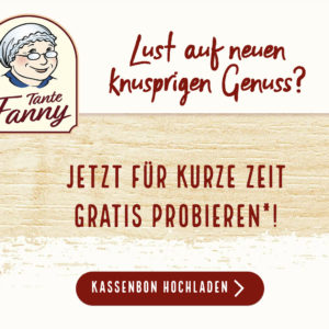 GRATIS "Tante Fanny Pizzateig mit Sauerteig" und/oder "Tante Fanny Pinsateig" testen