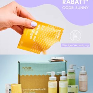 20% Rabatt bei future-stories - Duschgel & Seife zum selbst shaken