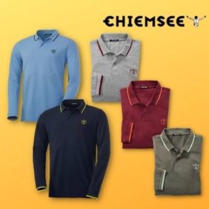 Chiemsee Herren Langarmpolos in versch. Farben für 14,99€ (statt 24€)