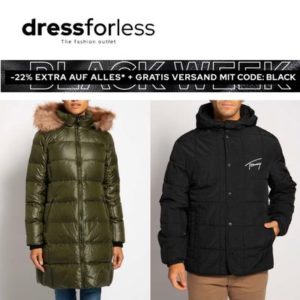 👗 dress-for-less: 30% Extra-Rabatt im Sale + Gratis Versand