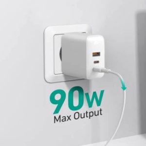 ⚡ AUKEY Omnia - 90W PD USB C 3-Port Ladegerät für 26,24€ (statt 40€)