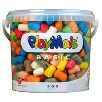 🧶 PlayMais Basic 500 -  Basteleimer mit über 500 Stück für 5,99€ (statt 10€)
