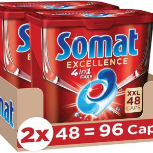 🍽 Somat Excellence 4-in-1 Caps (70 Caps) für 11,92€ (statt 14€)