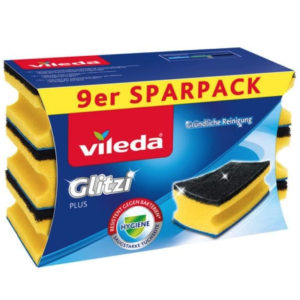 🧽 Vileda Glitzi Plus Topfreiniger 9er Pack für 0,99€