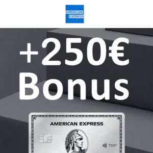 ⏰ Endet! 🤩 200 € Startguthaben + 50 € Bonus für American Express Platinum Card (+200 € Reiseguthaben pro Jahr)