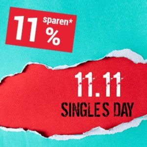 11% Gutschein für Spielzeug, Filme, Musik und vieles mehr bei buecher.de *Singles Day*