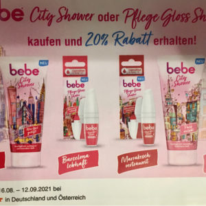 - 20% Rabatt bebe bei Müller