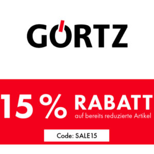 🥾Görtz: 15% Rabatt auf alles im Sale - Sneaker, Sandalen, Stiefel etc.