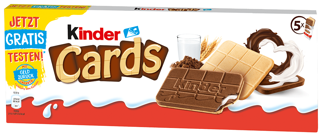 Kinder Cards Gratis Testen
