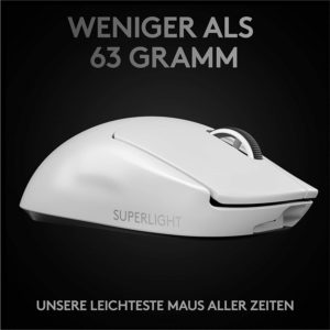 Wireless Gaming Maus Logitech G Pro X Superlight für 85€ (statt 115€)