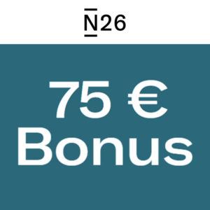 25€ Startguthaben + 50€ bei Gehaltseingang [N26 Girokonto]