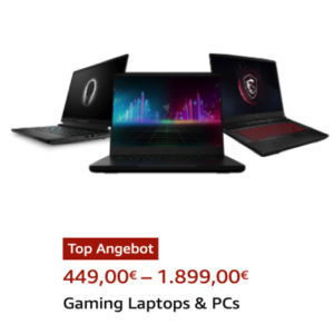💻Gaming Laptops &amp; PCs im Sale bei Amazon