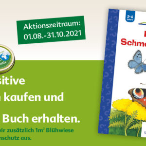 GRATIS „Wieso? Weshalb? Warum? – Der Schmetterling“ Buch kostenlos bei DM für Kauf von HiPP Beikost-Gläschen für 20€