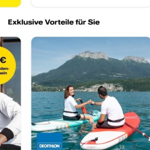 2x 7,50€ Decathlon Gutscheincode ohne MBW nur für Vattenfall Kunden