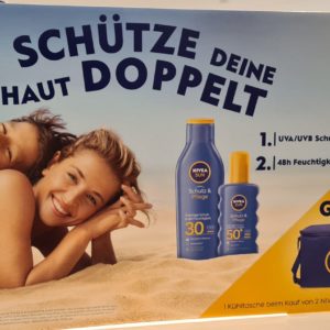 Nivea Kühltasche gratis bei Kauf von 2 Nivea Sun Produkten