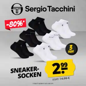 Sergio Tacchini Sneakersocken