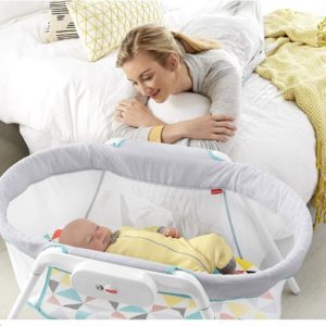 👶 Fisher-Price Stow n'­ Go Reisebett für 55,89€ (statt 61€)