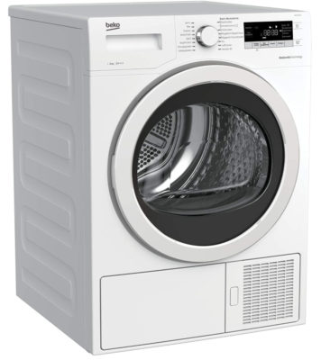 Beko DE8535RX0 Wärmepumpentrockner schräge Ansicht