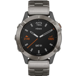 ⌚ Garmin Herren Smartwatch Fenix 6 Saphire Titan für 549,99€ (statt 712€)