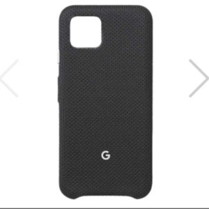 Google Pixel 4 - Fabric Case (Just black)[Telekom Shop]