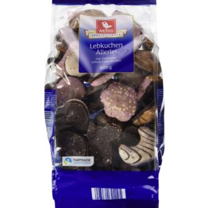 Weiss Lebkuchen-Allerlei - 600 g Tüte für 1,89€ (statt 3€)