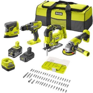 🔧 Ryobi Combo-Kit R18CK4F-252S inkl. Werkzeugtasche und Bit-Set für 269,99€ (statt 439€) *toom-Angebot*