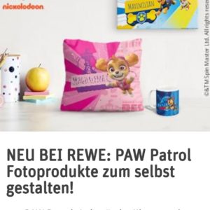 Paw Patrol - personalisierte Fotogeschenke verdammt günstig