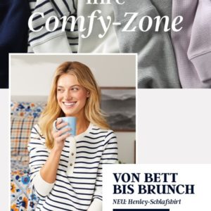 *50% Rabatt* auf neue Oberteile: kuschelige Sweatshirts! Plus *40% Rabatt* auf Neues mit Code: GDTN bei Landsend nur bis 15.09.21