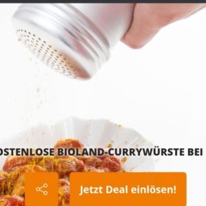 GRATIS 5.000 Bioland-Currywürste kostenlos bei Witty's mit Gasag-Newsletter in Berlin -regional-