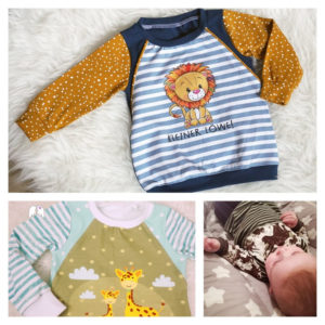 GRATIS *vier* Schnittmuster Pullover/Sweater für Mädchen und Jungen kostenlos *bis 16.09.21 22:00 Uhr* downloaden bei Makerist