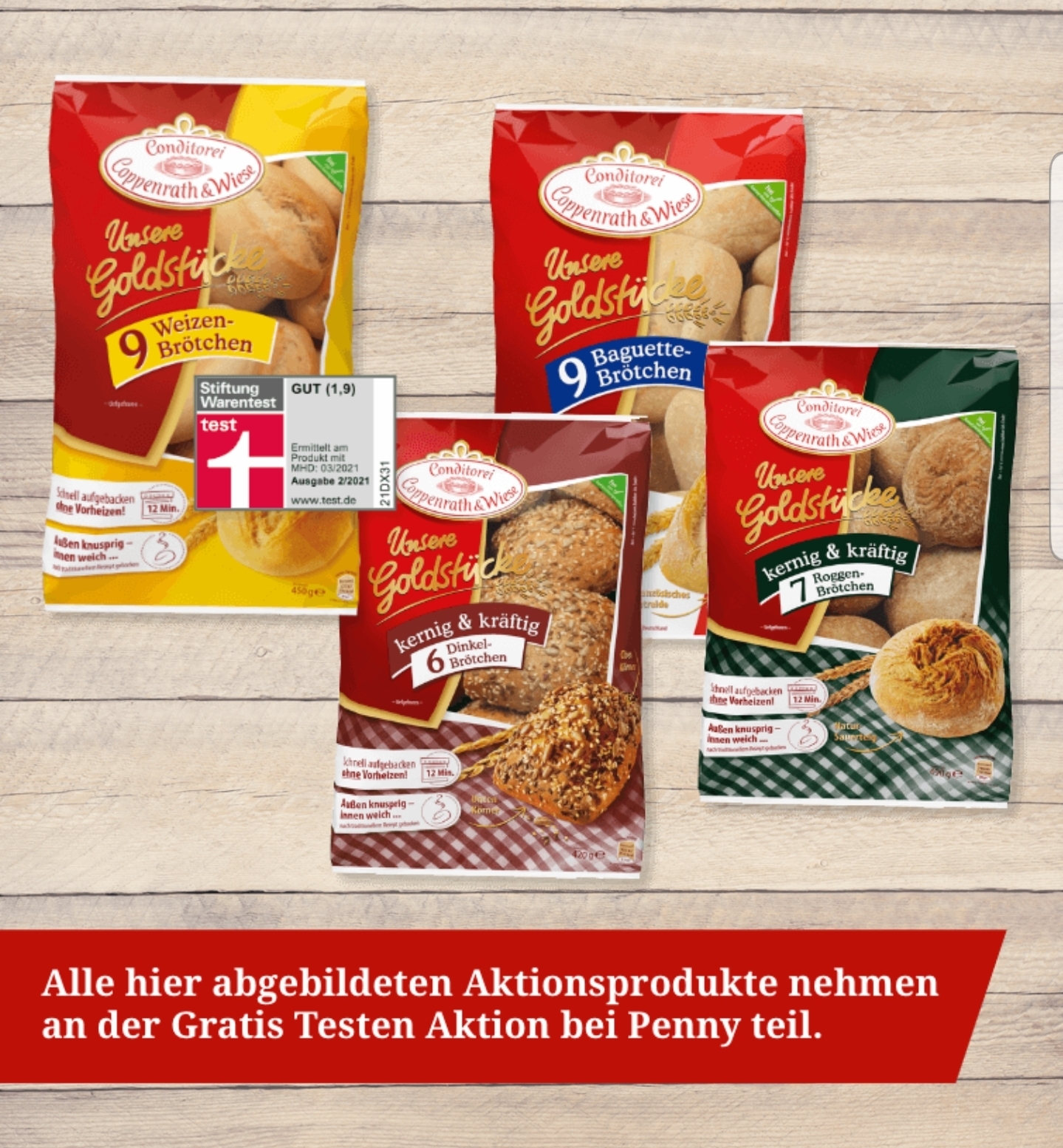 Rewe Coppenrath Und Wiese Gratis Testen 🍞 Gratis testen - Coppenrath & Wiese bei Penny