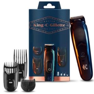 🪒 King C. Gillette Barttrimmer für 16,49€ (statt 29€)