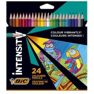 🌈 BIC Intensity Buntstifte, Dreikant in 24 Farben für 5,28€ (statt 8,20€)