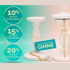 🌟 Valmano: 10, 15 oder 20% Rabatt auf Schmuck