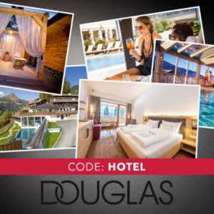 ✈ 2-für-1-Hotel-Gutschein von Douglas erhalten (MBW 59€)