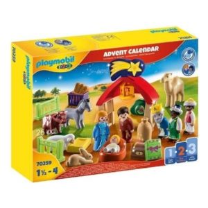 💫 Playmobil Adventskalender 1.2.3 Weihnachtskrippe für 17,99€ (statt 21€)