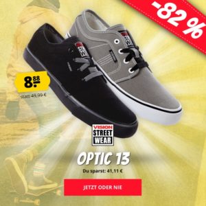 Vision Street Wear Optic 13 Canvas Herren Sneaker für nur 8,88€