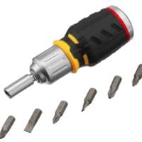 🪛 Stanley FatMax Bit-Schraubendreher mit Ratsche und 6 Bits für 10,96€ (statt 16€)